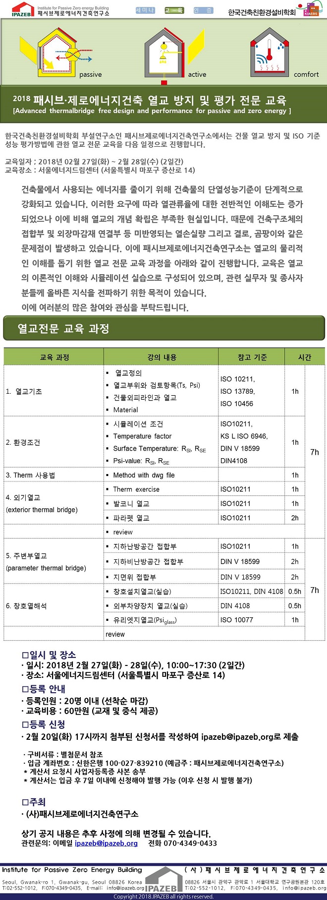 Read more about the article 2018 PZ 열교 전문가 교육 과정