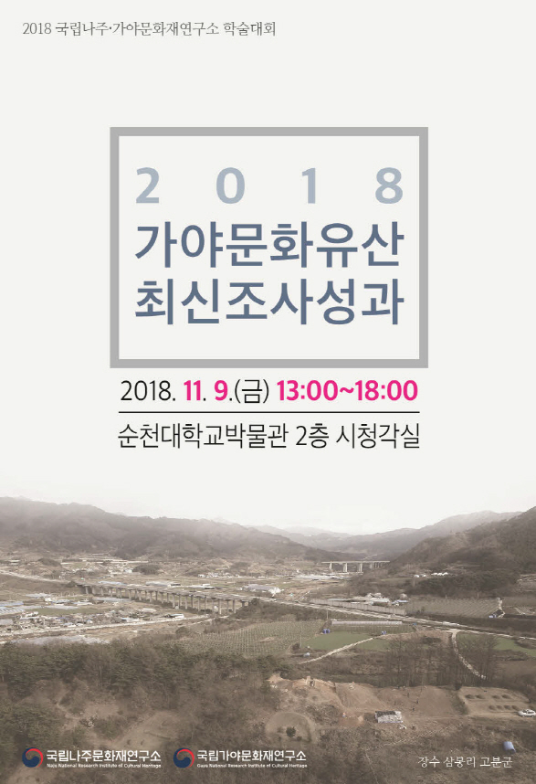 Read more about the article 2018년 가야문화유산의 최신 조사 성과 논의