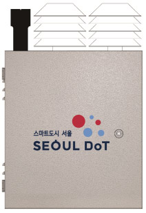 데이터 Dot 점 들이 모여 스마트 서울이 된다 도시데이터 수집 활용 센서 S Dot 850개소 연내 설치 Between Buildings