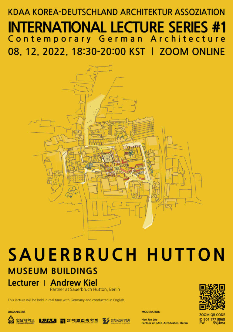 Read more about the article 독일건축가 초청강연 시리즈 #1_Sauerbruch Hutton