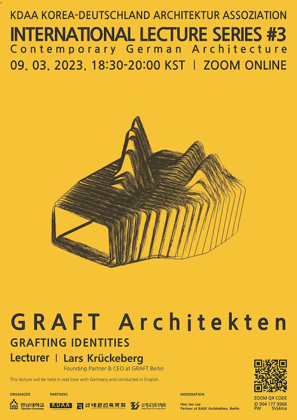 Read more about the article [한국건축가협회] 독일건축가 초청강연 시리즈 #3_GRAFT Architekten