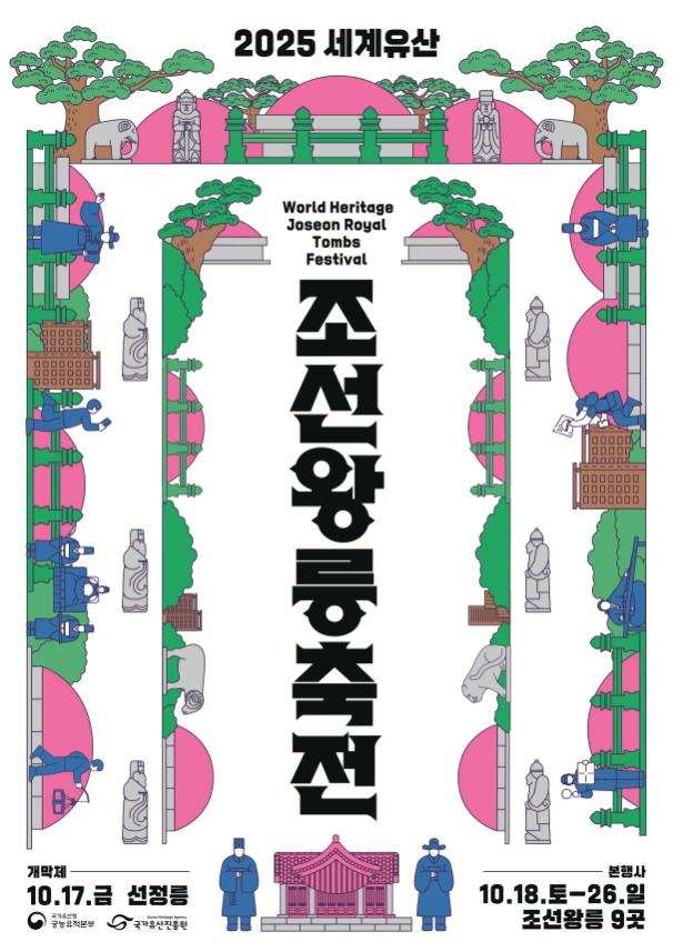Read more about the article 공연·답사·체험·전시로 즐기는 조선왕릉, 「2025년 세계유산 조선왕릉축전」