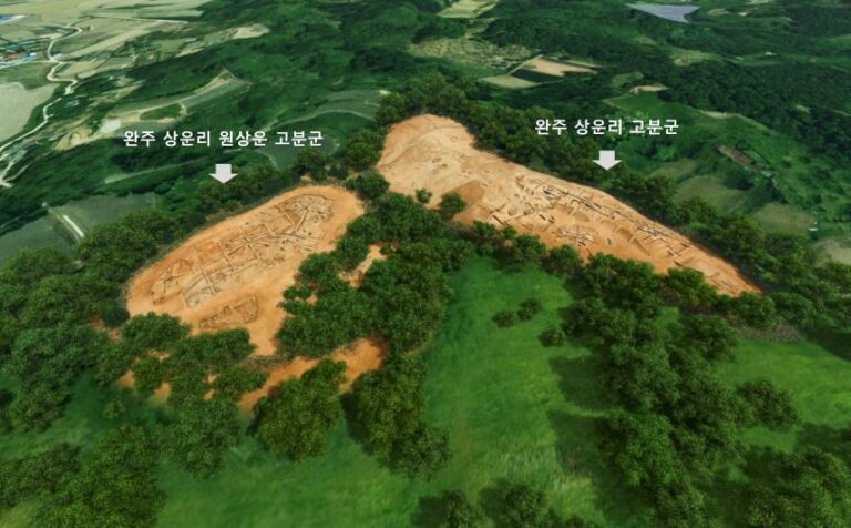 Read more about the article 디지털 입체 영상으로 구현된 완주 ‘상운리 원상운 고분군’과 ‘상운리 고분군’