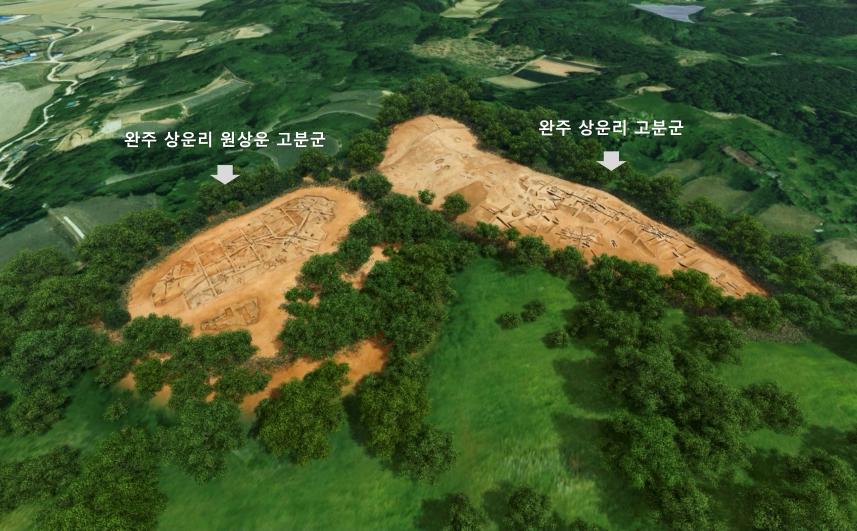 You are currently viewing 디지털 입체 영상으로 구현된 완주 ‘상운리 원상운 고분군’과 ‘상운리 고분군’